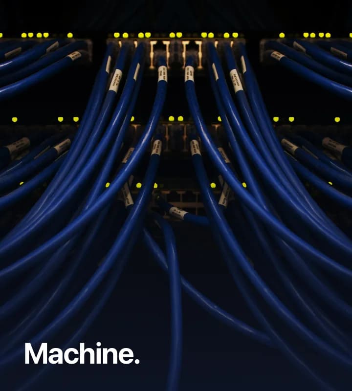 Machine — high-volume execution work