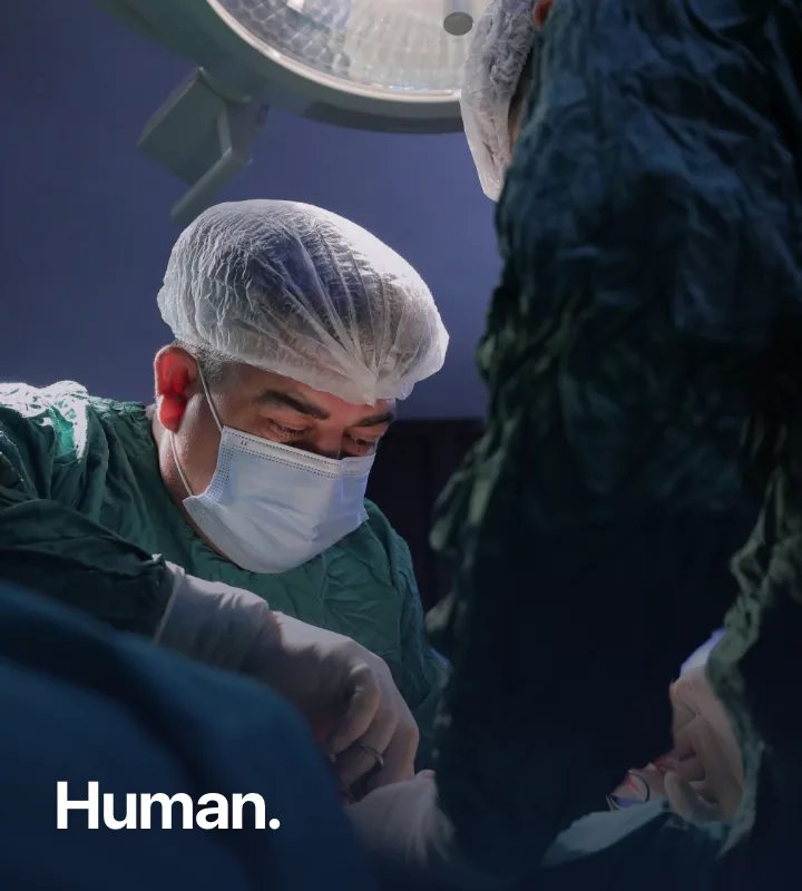 Human worker evaluating operations